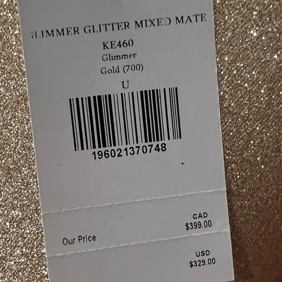 Kate Spade Glitter Tote Bag - Rose Gold - Picture 6 of 8